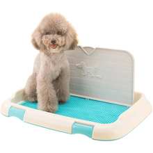 Portable Pet Dog Cat Toilet Tray with Column Urinal Bowl Pee Training Toilet 2024 - buy cheap