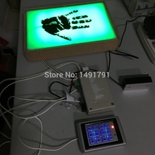 Palmprint scanner props to open lock real life room escape mysterious door game 2024 - buy cheap