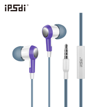 2018 New Arrival Original Ipsdi HF256 3.5mm in ear Earphones HIFI DJ Stereo Earphones Super Bass noise isolating 2024 - buy cheap