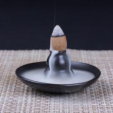 Incensory Buddha statue Incense cones Ceramic Censer Incense holder Burner Zen Backflow Incense burner smoke 2024 - buy cheap