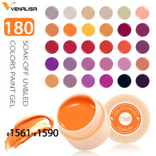 Venalisa Nail Art 180 Cores Soak Off UV/LED Gel de Longa Duração Cor CANNI CANNI Gel Lacas Venda Quente pintura Gel Verniz Gel 2024 - compre barato
