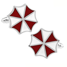 Gemelos de paraguas blancos y rojos, 2 pares, promoción, envío gratis 2024 - compra barato