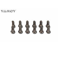 Tarot frame accessories tarot 650 680 kit 12pcs M2.5x6 hexagon screw quadcopter M2.5x6 stepped screws diy drone kit 2024 - buy cheap