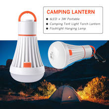 AAA 18650 Lanterna LED 4 Modes ABS 6LED + 3W Portable Camping Tent Light Torch Lantern Flashlight Hanging LED Lamp Task Lighting 2024 - buy cheap