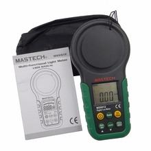 Цифровой фотометр Mastech MS6612, Автоматический диапазон пика 200000 Люкс 2024 - купить недорого