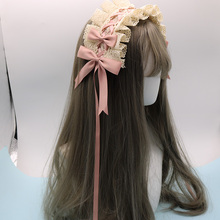 Diadema estilo Lolita de encaje para el cabello, diadema estilo lolita, cinta para el pelo versátil para uso diario 2024 - compra barato