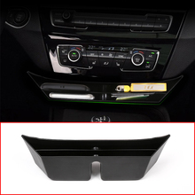 Bandeja de plástico para teléfono de coche, caja de almacenamiento de consola central para BMW X1 F48 2016-2018, accesorios de coche para BMW X2 F47 2018, color negro, nueva 2024 - compra barato