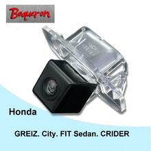 Автомобильная камера заднего вида для Honda FIT Sedan CRIDER GREIZ City, 13 ~ 16 дюймов, HD CCD, ночное видение, задняя парковочная камера заднего вида, NTSC PAL 2024 - купить недорого