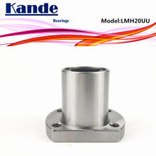 Kande Bearings LMH20UU LMH20  2pcs/lot LMH20 UU Oval Flange Linear Ball Bearing dr:20mm 2024 - buy cheap