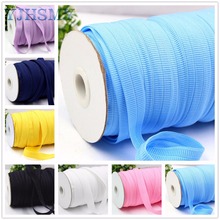 YJHSMY E-17526-386,16 mm 10 yards Solid color print printing elasticity Ribbon, DIY handmade hair Materials wedding gift wrap 2024 - buy cheap