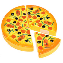 Children Kids Kitchen Pizza Party Fast Food Slices Cutting Pretend Play Food Toy 2024 - buy cheap