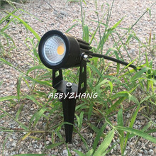 Lámparas LED COB para jardín, iluminación exterior de 5W, regulable, IP65, DC12V, AC110V, 220V, impermeable, para pared, camino, estanque, foco de inundación 2024 - compra barato