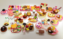 120Pcs/lot Re-ment Mini Food Tableware Miniatures Lovely Dollhouse Meal Drink Megahouse BJD Doll House Decoration Play Food Toys 2024 - buy cheap