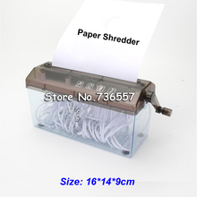 A6 Shredder Manual Hand Paper Shredders Document File Handmade Straight Cutting Machine Tool for School Office Home Use 2024 - buy cheap
