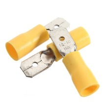 100pcs MDD5.5-250  Insulated Electrical Wire Crimp Terminal Connector 2024 - buy cheap