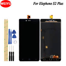 WEIYU 5.5 inch For Elephone S2 Plus LCD Display + Touch screen Digitizer Assembly Replacement+Tools+3M Tape For Elephone S2 Plus 2024 - buy cheap