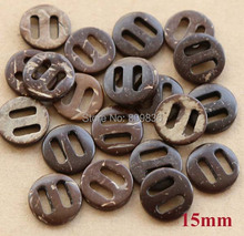50pcs/lot Size:15mm Natural Coconut Buttons Accssories sewing Button Clothing (ss-1257) 2024 - buy cheap