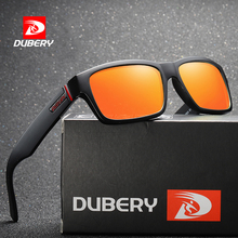 DUBERY Square Polarized Sunglasses Men Vintage Driving Sport  100% UV Protection Fashion Sun Glasses Color Mirror for Men/Women 2024 - buy cheap
