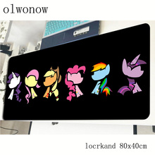 My little pony-mousepad personalizado para mouse, 80x40cm, para jogos, melhor 2024 - compre barato