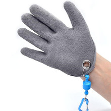 Fishing Gloves Anti-cut Anti-slip Waterproof Full Finger Stab Resistant Gloves Fish Catching PE Nylon with Magnetic Hooks Glove 2024 - buy cheap