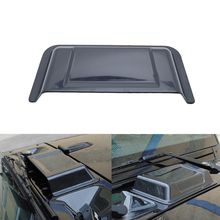 Черная крышка воздухозаборника из АБС-пластика для автомобиля, декоративная крышка, наклейки для Jeep Wrangler 2007, Стайлинг автомобиля 2024 - купить недорого