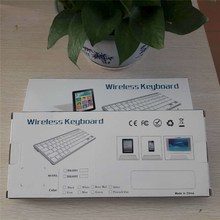 Wholesales ultra Slim Wireless Bluetooth Keyboard for Macbook ios Android windows for phone laptop tablet 2018 2024 - buy cheap