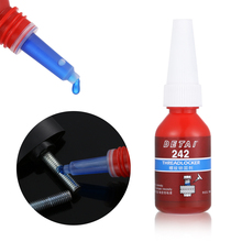 1 Bottle 10ml Adhesive Wire Sealing Anti-corrosion Thread Anti-pressure Blue 242 Glue Anaerobic Screw Lock Anaerobic Adhesive 2024 - buy cheap