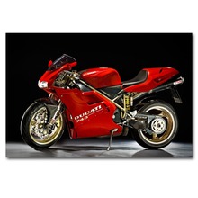 Ducati 748 Motorcycles Superbike Car Poster Wall Art Picture Silk Canvas Printed Art Paintings for Home Decor 2024 - buy cheap