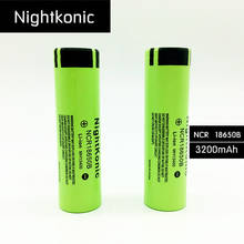 Nighterkonic новая Оригинальная Аккумуляторная батарея NCR18650B 3,7 В 18650 для фонариков 2024 - купить недорого