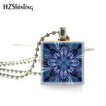 2018 New Trendy Fashion Style Ball Chain Necklace Flower of Life Fractal Mandala Role Pictures Wooden Scrabble Game Tile Jewelry 2024 - buy cheap