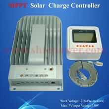 New Arriving!! 40A MPPT solar charge controller 12v/24v auto work max PV input 150v 2024 - buy cheap