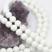 Best selling!White chalcedony round 6mm loose beads 15 inch 2 pieces/lot DIY stone jewelry making design wholesale and retail 2024 - buy cheap