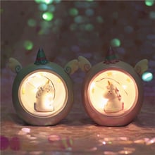 Novelty Unicorn Lamp Starry Angel Table Lightings Cute Children's Gift Home Decoration LED Night Light Dropshipping 2024 - buy cheap