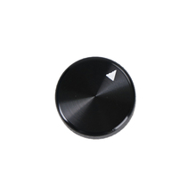 Botão de potenciômetro de liga de alumínio, preto, 20*15.5mm, botão do volume do áudio 2024 - compre barato