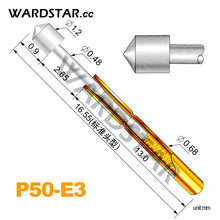 Sonda para teste de mola 100mm, comprimento 1.2mm (bolsa de mola para teste de derrame: 75g) atacado 2024 - compre barato