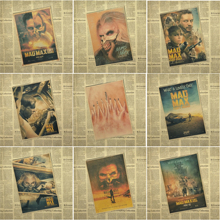 Mad max Fury road Tom Hardy Charlize Theron Movie Poster poster retro kraft paper sticker retro poster Vintage Poster 2024 - buy cheap
