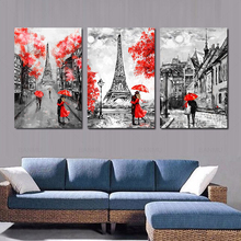 Wall Canvas Painting Landscape Oil Painting Artwork picture Wall Art poster Tower For Living room Home decoration For Livingroom 2024 - buy cheap