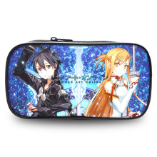 SAO Sword Art Online Anime Wallet 8 Inch Pencil Case School Supplies Stationery Storage Bag Boys Girls Gifts 2024 - buy cheap