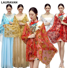 Women long tassel Gold Silver Red Lace sequins shawl For cheongsam dress Wrap performance Embroidered Wedding Accessories 2024 - buy cheap