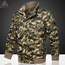 Autumn Winter Military Multi-pocket Cargo Flight Tactical Jacket Men 5XL 6XL men`s Cotton windbreaker Camouflage Bomber Jackets 2024 - buy cheap