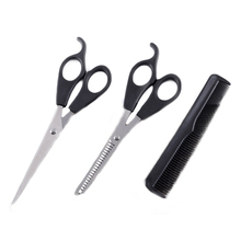 Cutting Thinning Hairdressing Shears Scissor Comb Set 3pcs/Set Salon Barber Styling Tools 2024 - buy cheap