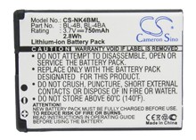 Cameron Sino 750mAh Battery for Nokia 1606 2505 2630 2660 2760 3606 5000 6111 6125 6131 7070 Prism 7088 7360 7370,BL-4B BL-4BA 2024 - buy cheap