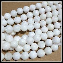 32pcs white shell beads mother of pearl size 12mm round ball freshwater shell for charms bracelets making accessories free shipp 2024 - buy cheap