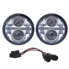 Proyector para motocicleta harley Road Glide, faro LED dual, 5,75 pulgadas 2024 - compra barato