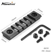AloneFire D076 3" 21mm Tactical Picatinny Weaver Rail 5 Slots Laser Sight Scope Mount Screw Wrench Military Hunting mounts 1pc 2024 - buy cheap