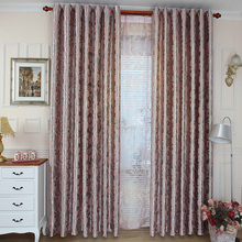 SunnyHouseware Solid color hildebrand dodechedron full thickening quality double faced jacquard curtains 2024 - buy cheap