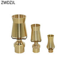 Female 1/2 3/4 1 1.5 Adjustable Ornamental Fountain Sprinklers nozzles brass Ice Tower Serac Nozzle Garden Pond Landscape 1pcs 2024 - buy cheap