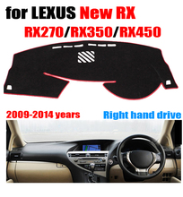Автомобильный коврик для приборной панели RKAC для LEXUS new RX RX270 RX350 RX450 2009-2014, коврик для приборной панели с правым рулем, автомобильные аксессуары 2024 - купить недорого