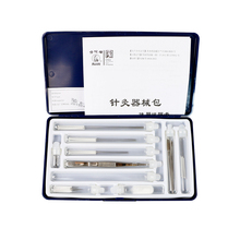 Набор инструментов для иглоукалывания Hwato, маленькая коробка, гаджет, набор игл для иглоукалывания 2024 - купить недорого