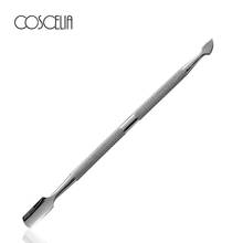 Cuticle Pusher Remover Stainless Steel 1pcs Professional Nail Cuticle Pusher Spoon Cut Manicure Pedicure For Women Men Hot 2024 - buy cheap